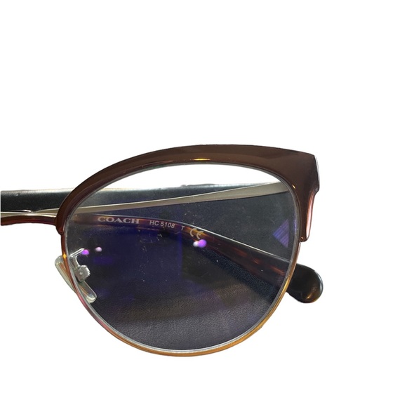 Coach Cat Eye Metal Eye-frame in Shiny Brown - Picture 12 of 14